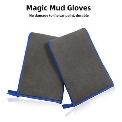 Voor Autodetailing Autowashandschoenen Versterkte Autowashandschoenen Verdikte Modderschuurhandschoenen Microvezel