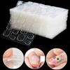Double Sided Nail Jelly Glue Transparent Fake Nail Art Tape Adhesive Stickers DIY Reusable Nail Accessories