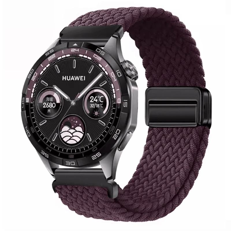 Nylon Band for Huawei Watch 5/GT5 Pro/GT5/4/3 46mm Sport Wristband for Amazfit Balance 2 1/Bip 6 5/GTR 47mm/GTS 4/Active 2 Strap