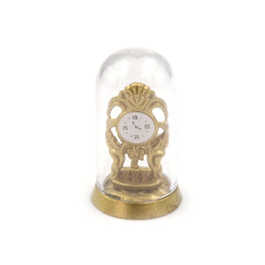 Scale 1:12 Alarm Clock Mini Home Decoration Dollhouse Miniature Toy Lovely Doll Kitchen Living Room Accessories