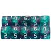 D6 Polyhedral Dice Set 10pcs 6 Sided Digital Dices Table Board Game for Bar Club Party Accessories