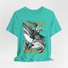 Chainsaw Man Shark Rider Graphic TShirt| Unisex Anime Manga Streetwear Tee Unisex T-Shirt