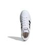Adidas Neo Grand Court Lifestyle Court Leather Comfortable Casual Durable Lightweight Low-Top Skate Shoes Women Sneakers White Black GW9261