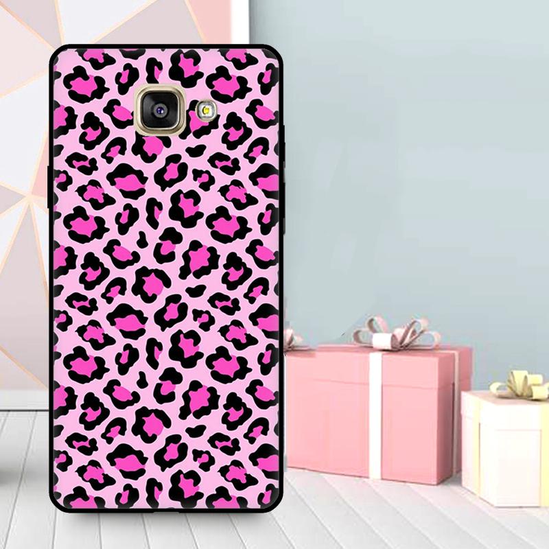 Leopard Print Pattern Cow Case For Samsung Galaxy J7 J5 J3 2017 J1 A3 A5 2016 A9 A7 A6 A8 J8 2018 J6 J4 Plus Cover