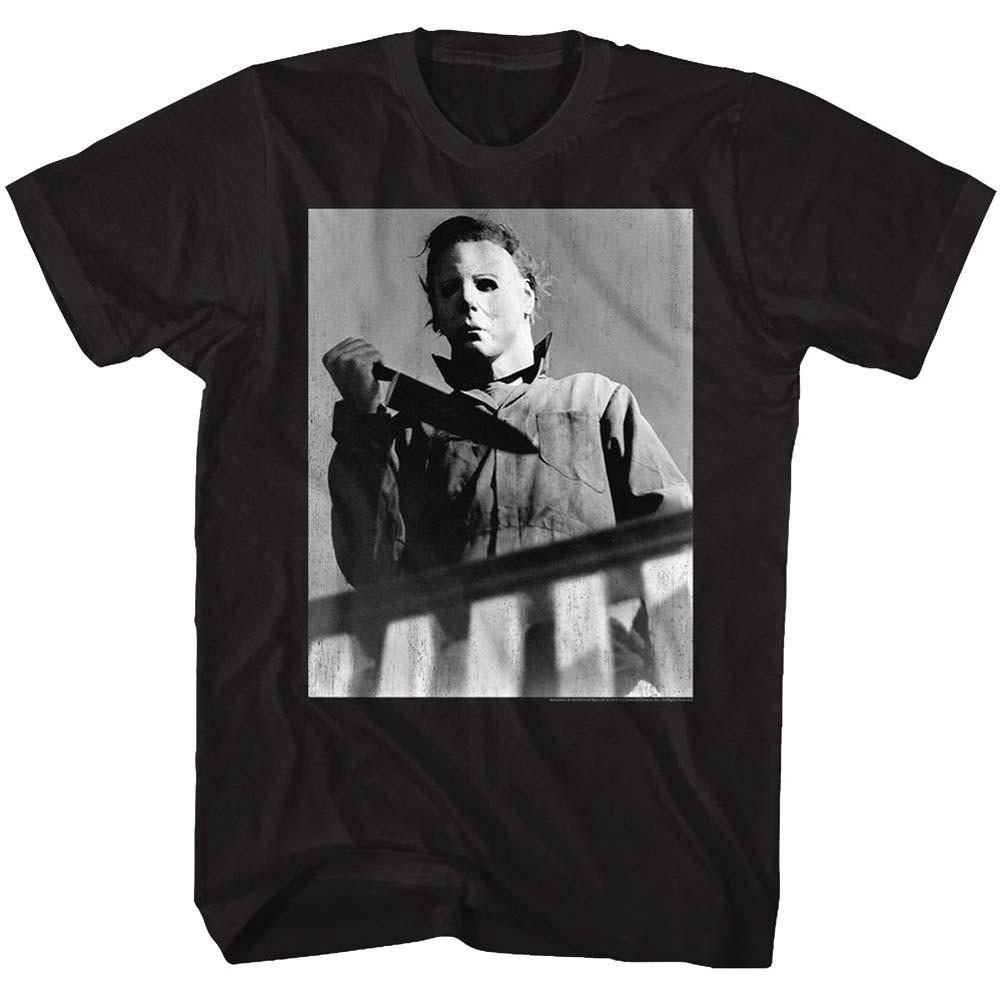 Men s Halloween Knife Gloom T-shirt Small Black S