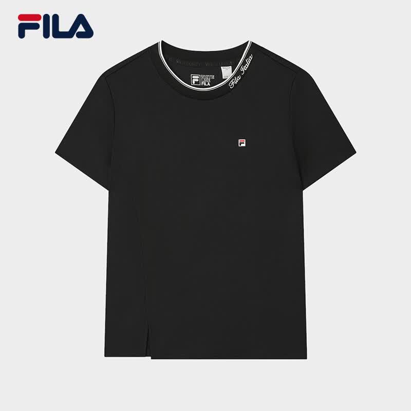 Женская облегающая футболка FILA с коротким рукавом M