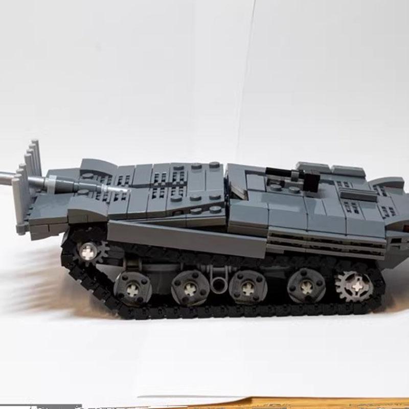 MOC103 Panzer 336 Teile elektronisches Zeichenpuzzle Baustein Modell Spielzeug