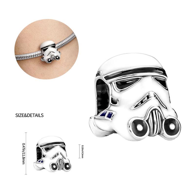 925 Silver Planet Conflict Series Charms Pendants Fit For Necklace Original Bracelet DIY Birthday Festival Women's Gifts