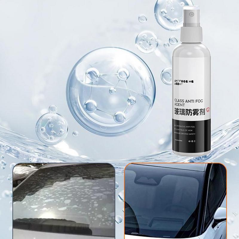 For  RV Windshield Defogger Spray Glasses Defogger For Windshield Car 120ml Automotive Interior Glass Anti-Fog Spray For Mirrors