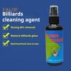 Billiard Ball Cleaner Spray Compact Portable Easy To Use Wide Application Billiard Balls Polishing Spray Cleaning Tool