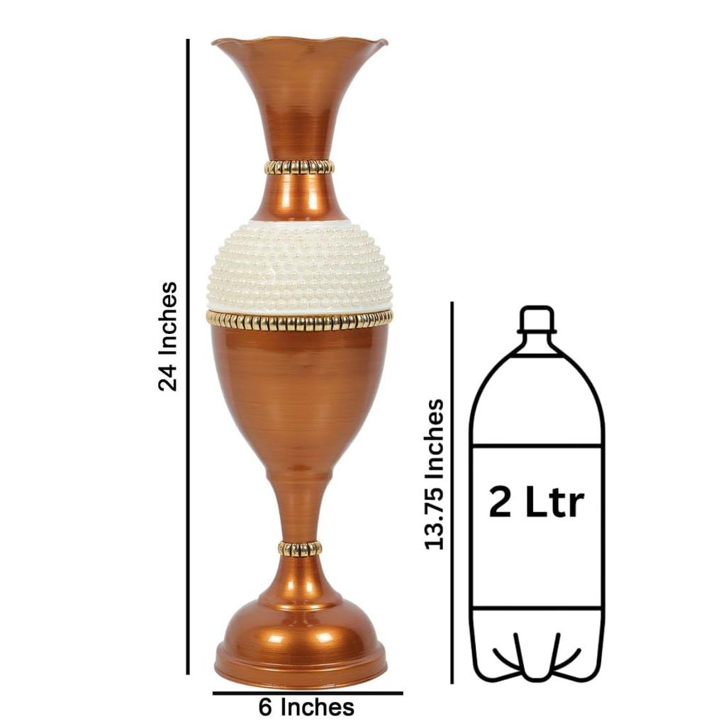 Flower Vase Big Size for Living Room Corner - 24 Inches Long