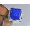 Natural Lapis Lazuli 925 Solid Sterling Silver Ring Size US-7.5 PG-52