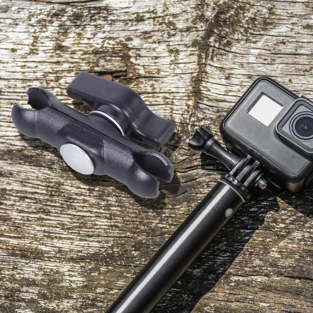 Professional Motorcycle Phone Rack Camera Bracket Extension Arm 5.8cm Length Universal Fit For 17mm Ball Adapter Devices