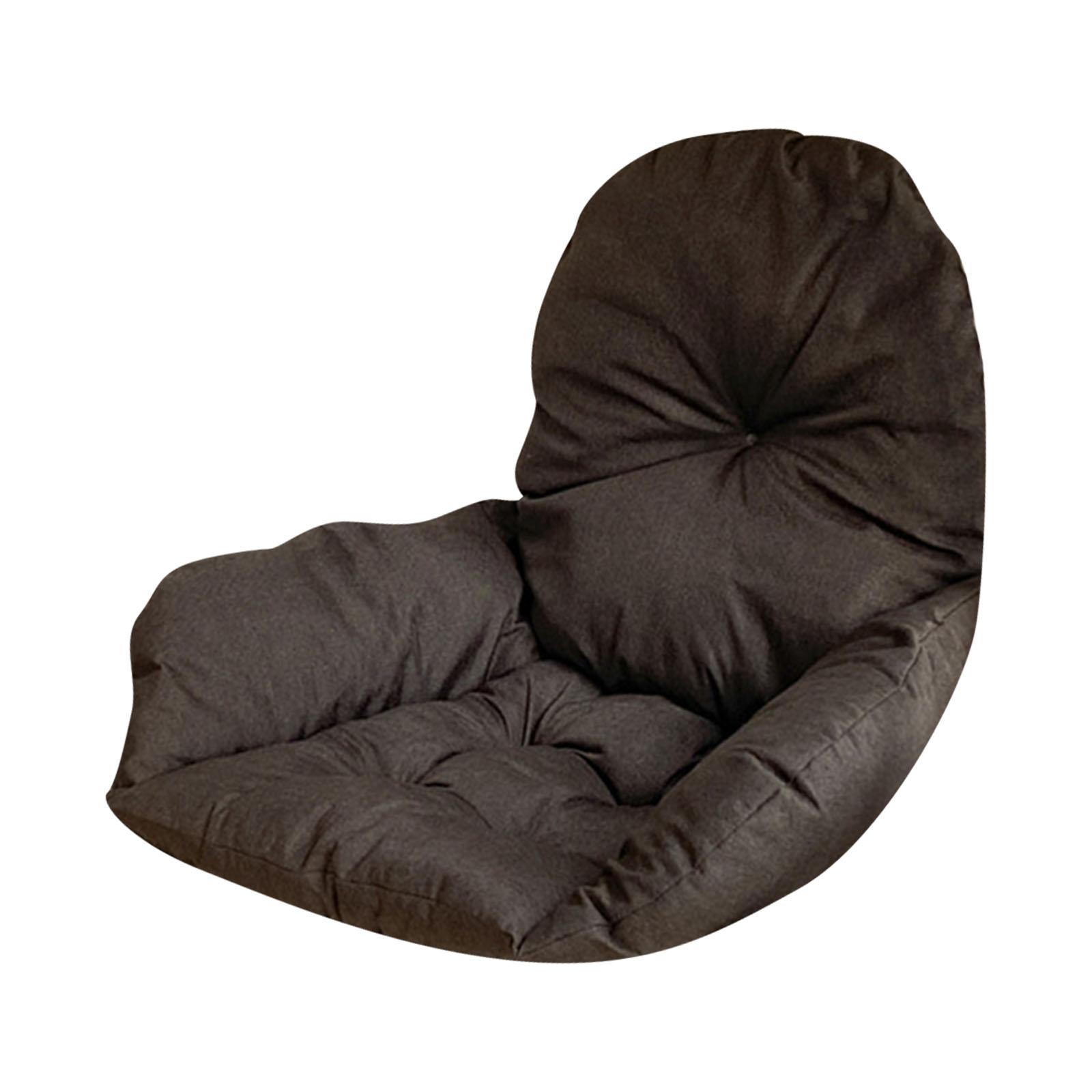 

Подушка для гамака Swing Egg, подушка для сиденья и спинки, сменная моющаяся подушка для домашнего пола, многофункциональная, дышащая кофейный