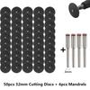 MultiPurpose 32mm Grinding Disc Fiberglass Reinforced Double Mesh Structure Ideal For Cutting Metal Tile And Brick