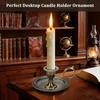 With Handle Metal Candlestick Vintage Candlestick Stand High Quality Candle Holder  Table Decor