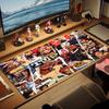 Tupac Poster Color Mouse Pad Large Gaming Table Cushion Non-slip Laptop Tablet Big Mousepad XXL Mat Mini PC Playmat With Lock Edge