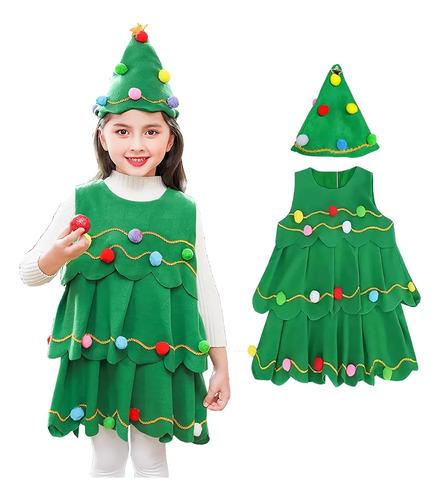 Christmas Costume, Girls  Hooded Costume, Sleeveless Costu