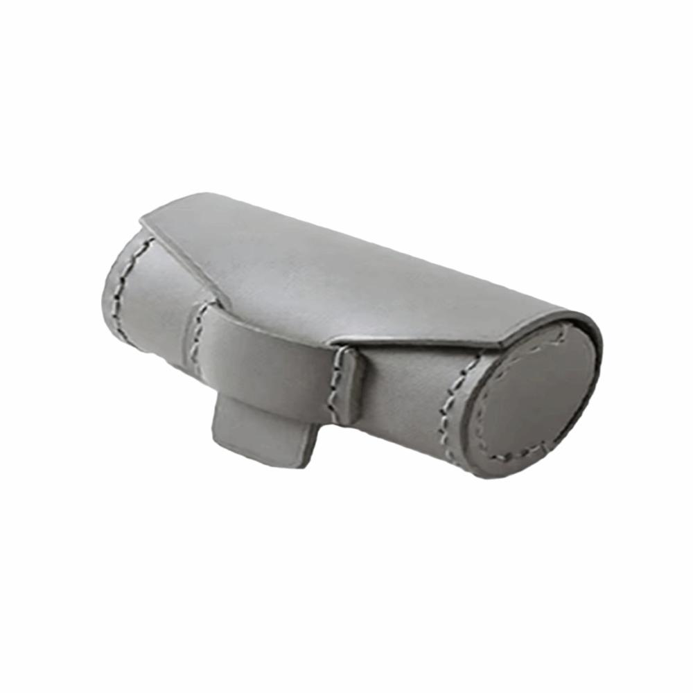 

PU Leather Lipstick Storage Bag Protective Seal Organizer Creative Mini Lipstick Cover Jewelry серый