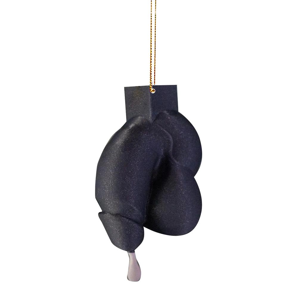 Adult Simulation Decoration 1pc Fun 3D Big Suitable For Christmas Tree Car Rearview Mirror Pendant, Bar, Nightclub, Bachelor Party Ornaments