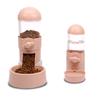 Pet Dog Cats Automatic Feeders Drinking Bowls Container Cage Durable To Use Gift Large Capacity And Large Water Sink