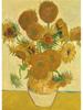 Impressionist Vincent Van Gogh Bouquet Sunflowers In Vase Poster Canvas Painting Abstract Roses Wall Art Room Home Decoration