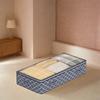 Dual Zipper Under Bed Storage Bag Clear Window Quilt Clothes Storage Bag  Dormitory