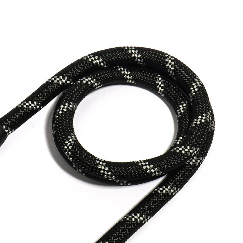 Reflective explosion-proof integrated P rope P chain pet leash dog leash walking dog rope racing rope for dog training