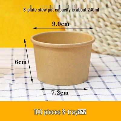 Disposable Kraft Paper Food Containers