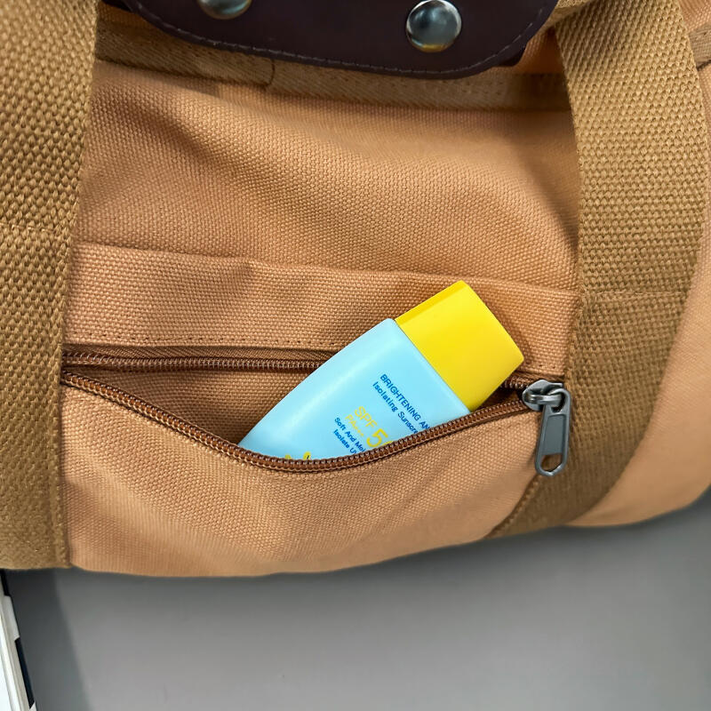 Canvas Bag Women's Crossbody Bag Men's Lightweight Commuting Shoulder Bag Large Capacity Student Class Bag