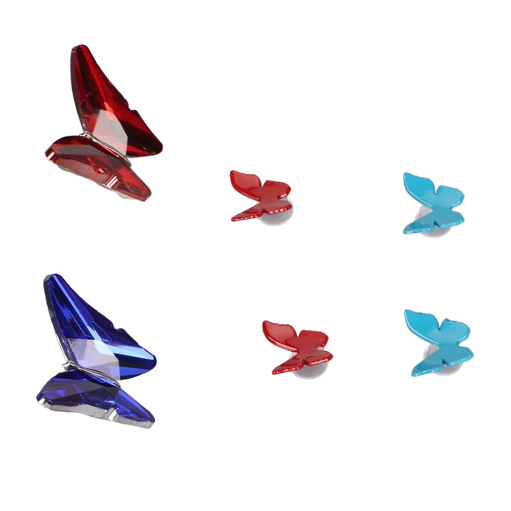 6pcs Shoe Clips Set Hand Made DIY Decorative Shoe Clips Cute Elegant Stylish Shoe Buckle Shoe Decoration Accessory