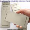 New Tech 3/4/5pcs Set 3"x7" Electroplated Diamond Sharpening Stone - Budget Grit 80#-3000# for Knives & Tools