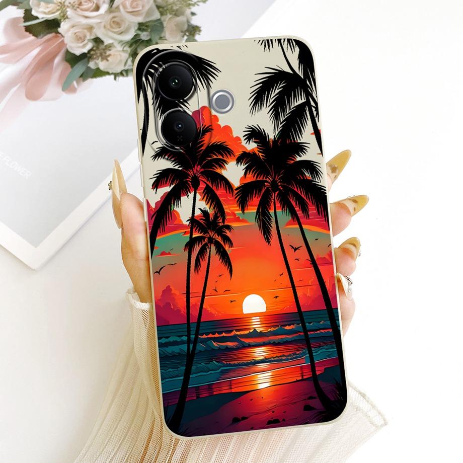 Butterfly Love Heart Bow Phone Case For Vivo V60 Lite 4G 5G V2530 / Vivo V60 V2511 T4 Pro Back Cover Soft Camera Protected Funda