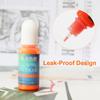 Silicone world 10ML 20 Colors Fluorescent Pigment Luminous Paint Resin Dye UV Resin Coloring Epoxy Resin Pigment for DIY Crafts