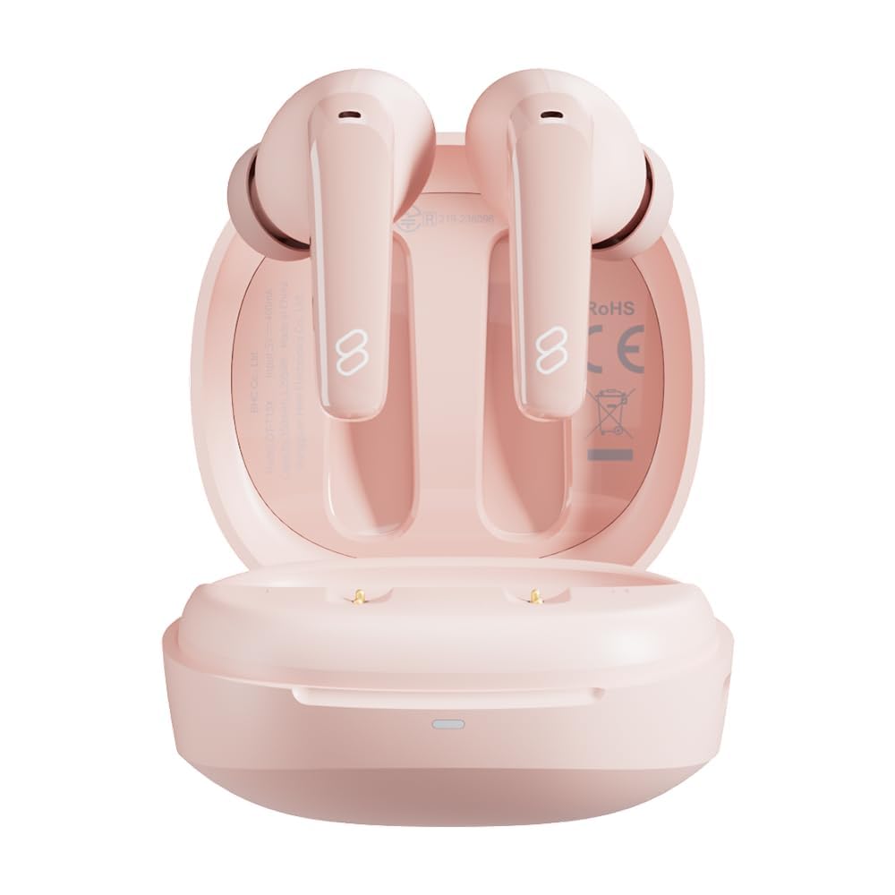 ENC Wireless Bluetooth IPX5 30 Hours of Music Separate Left and Right Earbuds with Automatic Noise Low for and Calls Earbuds, 5.3 Compatible,