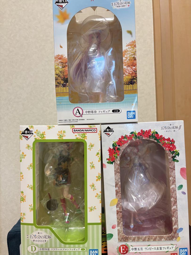 

[USED] The Quintessential Quintuplets Ichiban Kuji Figures