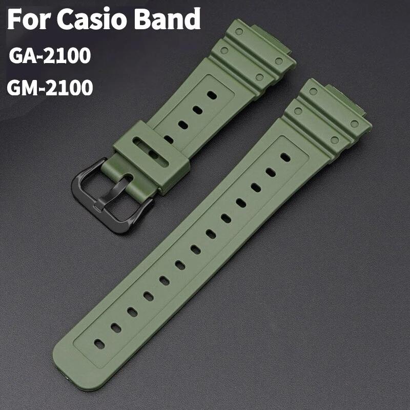 Silicone Band for DW5600/5610 Rubber Strap for Casioak 9052 5600 6900 Series Sport Waterproof Replacement Band Accessories
