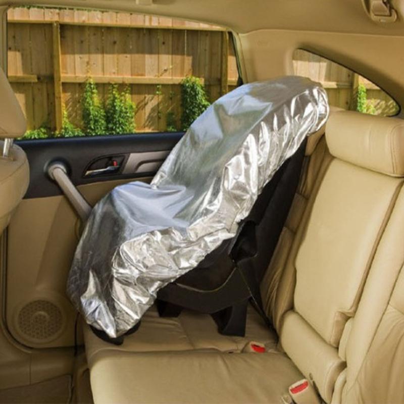 Upgrades Child Safety Seat Sun Shielding Thermal Insulation Dustproof Designs Car Seat Canopies Secure Tight For Parents