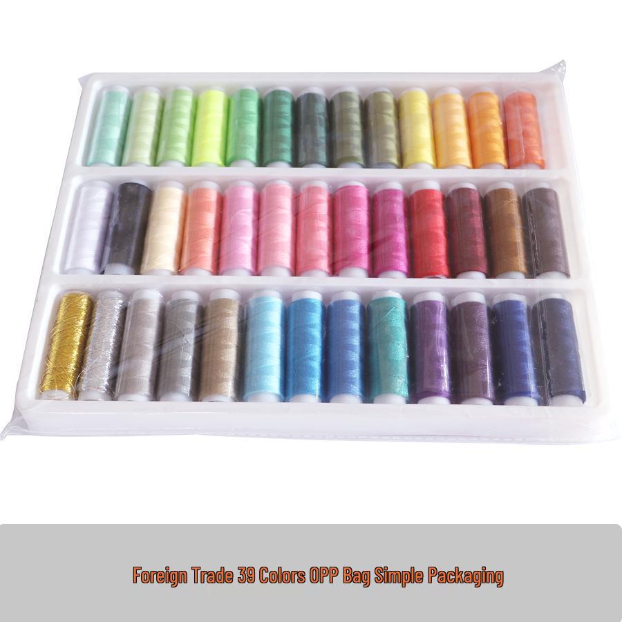 

Коробка швейных ниток 39 цветов: Набор «Сделай сам» швейной машины и бытовой набор