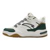 Anta Kids Fashion Versatile Non-Slip Durable Mid-Top Sneakers Men Sneakers White Green A12448004-1