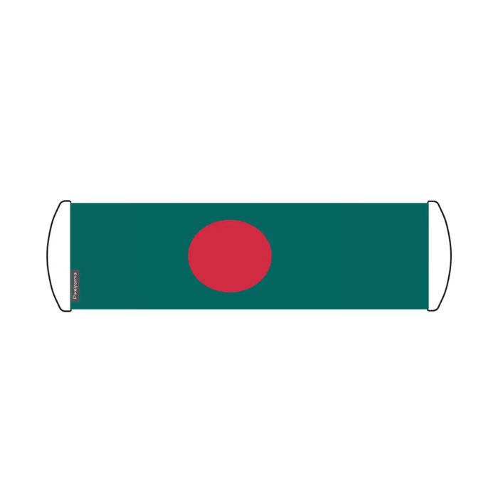 Drapeau - Bangladesh - 24 x 70 cm - Polyester - Imperméable - Recto/verso