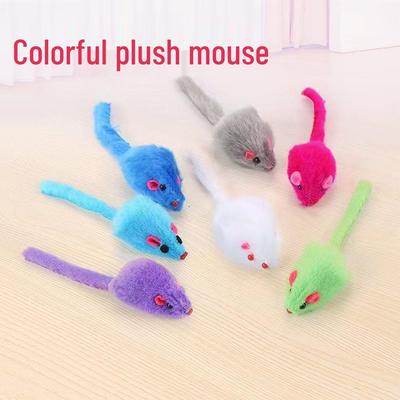 Jouet Souris en Peluche Simulation pour Chat Auto-Divertissement