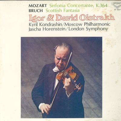 LP-Schallplatte DAVID OISTRACH, IGOR OISTRACH, MOSC - Mozart: Sinfonia Concertante K. 364 GT9027 LONDON 1975 Japan Klassischer Gebrauchtwagen