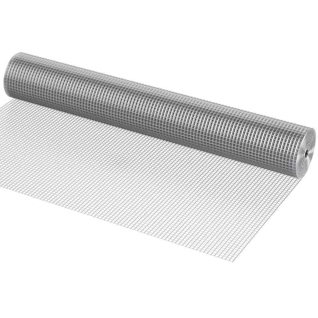 Hardware Cloth 1/2" 48in x 50ft 19 Ga Wire Mesh Roll Chicken Wire Fencing