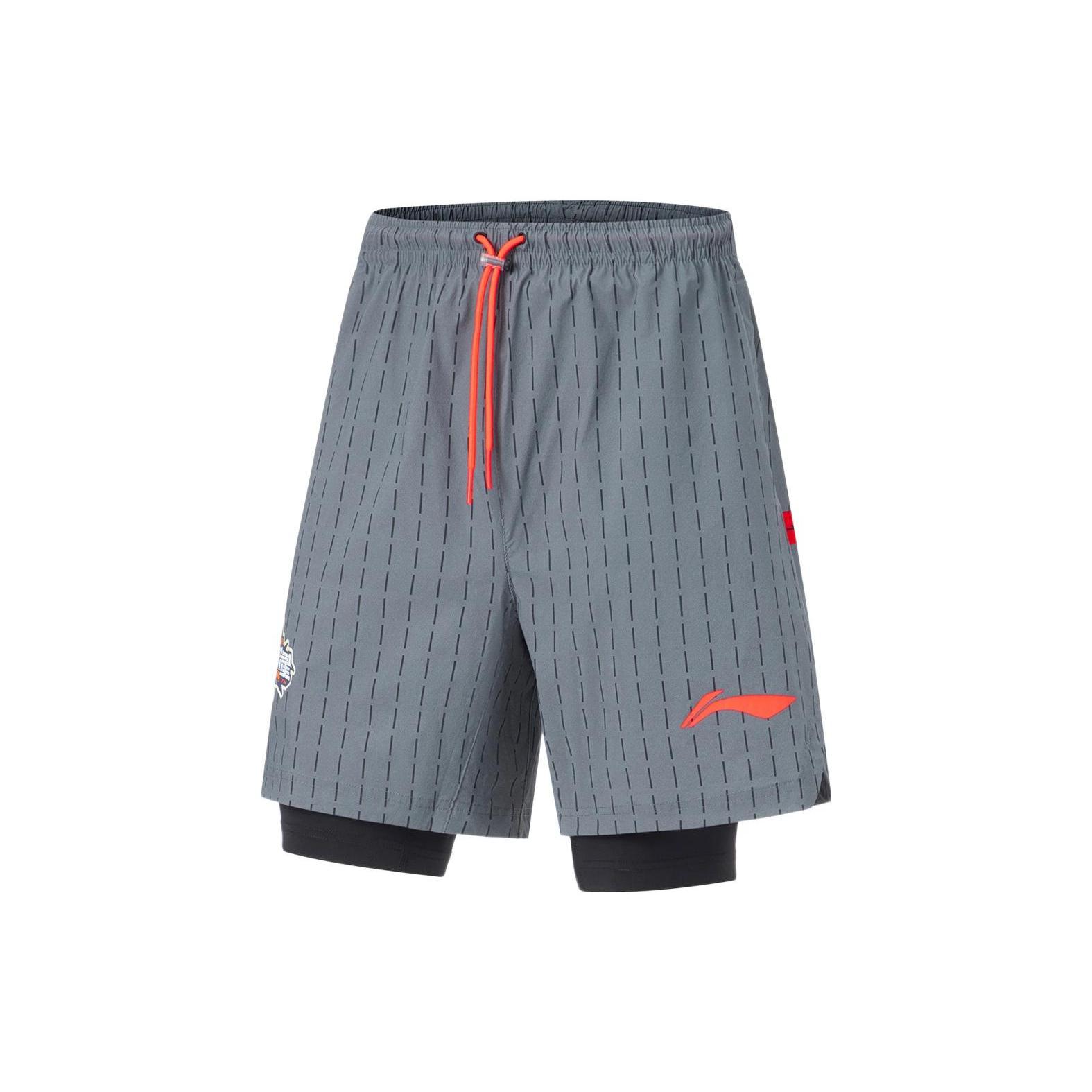Баскетбольные шорты Li Ning CBA мужские черные AKST695-1 XXL