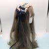 Lovely Bowknot Sweet Hair Hoop Anime Maid Cosplay Headband Lolita Lace Flower Headwear Accessory Hand Made