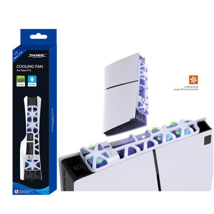 PS5 Slim Console Cooling Fan with Rear Blue Light (TP5-3538)