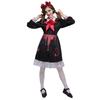 Halloween Horror Maid Costume Bloody Zombie Vampire Dress Cosplay Party Outfit Women 2025