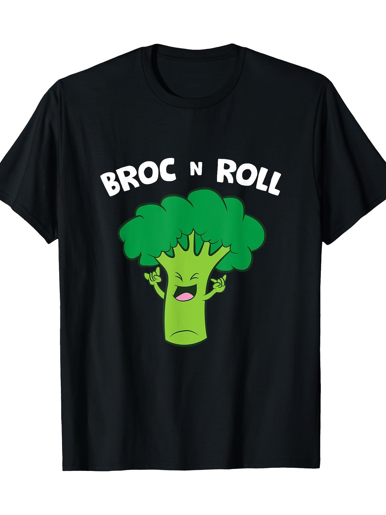 Funny Rock Broccoli Unisex T-Shirt XXXL