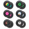 Set of 6 Colorful Retro Vinyl Record Disk Coasters for Drinks Vinyl Record Coaster Set Coffee Table Decor